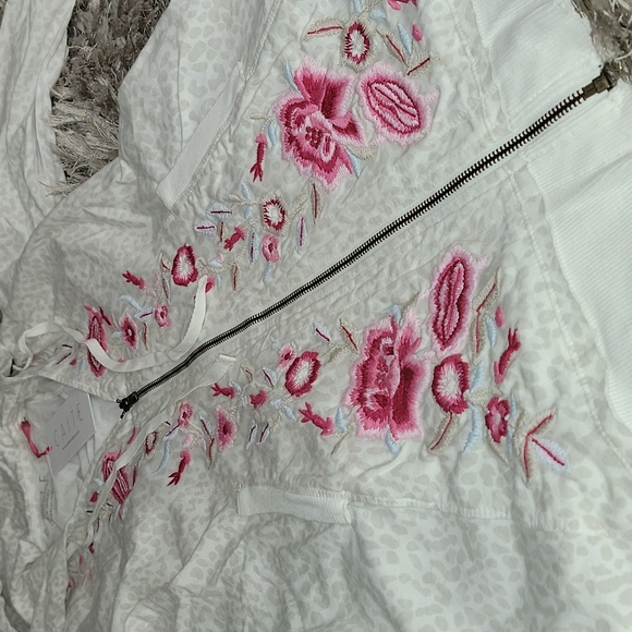 Caite Embroidered Handmade Hoodie Jacket - Picture 2 of 9